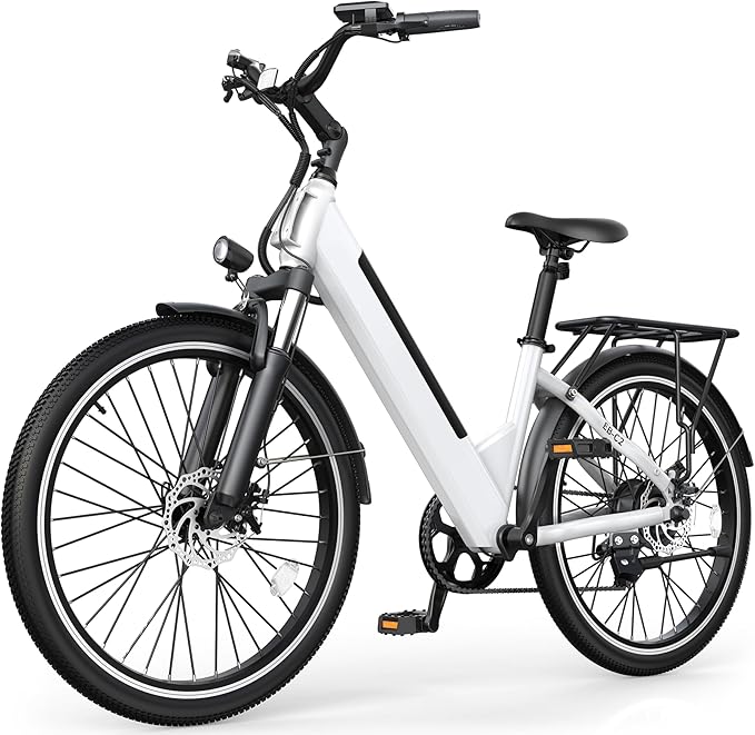 Soumye M121 Step‑Thru Commuting eBike (26")